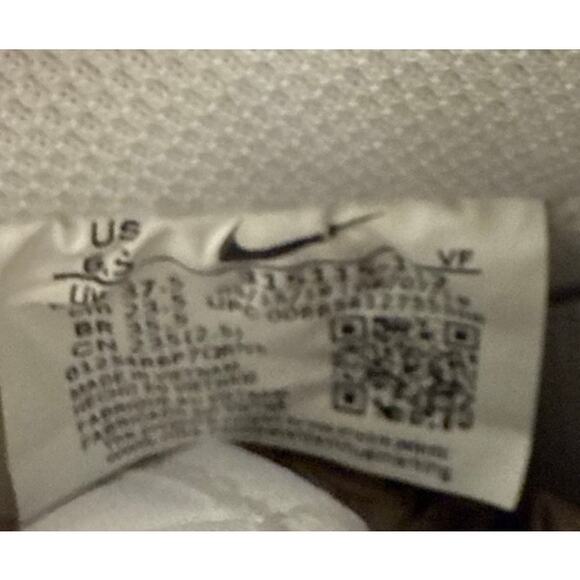 Nike Shoes Air Force 1 AF! White Custom Lightning Bolt Sneakers Size Women's 6.5 - Picture 4 of 5